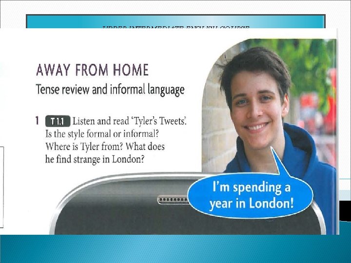 UPPER INTERMEDIATE ENGLISH COURSE 