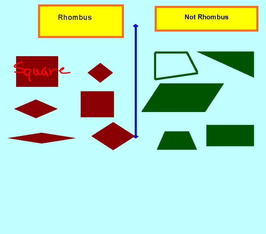 Rhombus Not Rhombus 