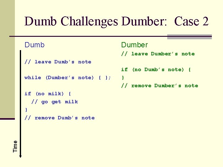 Dumb Challenges Dumber: Case 2 Dumber // leave Dumber’s note // leave Dumb’s note