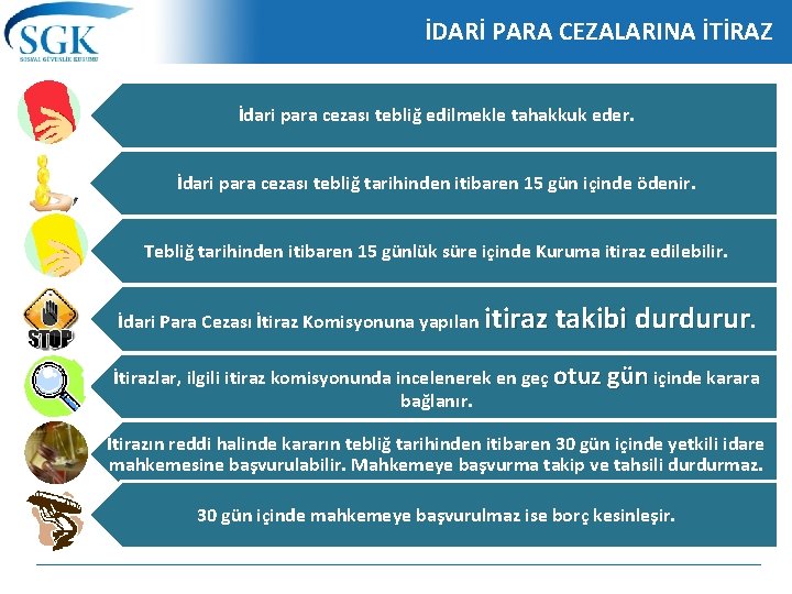 İDARİ PARA CEZALARINA İTİRAZ İdari para cezası tebliğ edilmekle tahakkuk eder. İdari para cezası İDARİ PARA CEZALARINA İTİRAZ İdari para cezası tebliğ edilmekle tahakkuk eder. İdari para cezası
