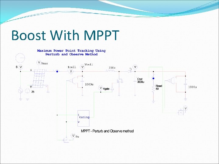 Boost With MPPT 