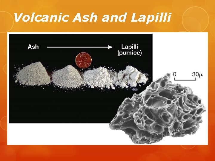 Volcanic Ash and Lapilli 