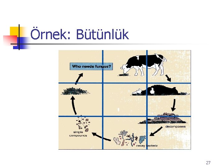 Örnek: Bütünlük 27 