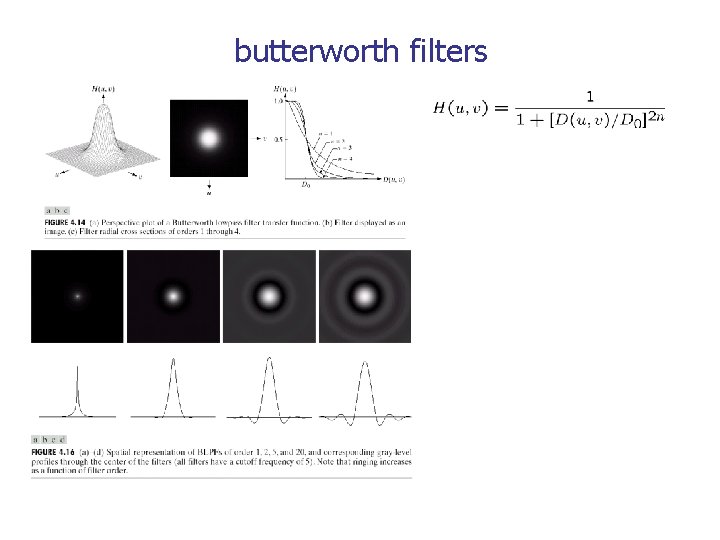 butterworth filters 