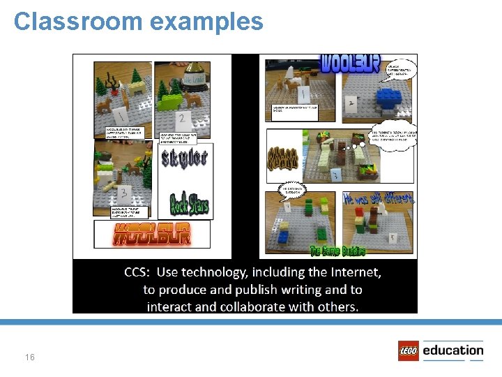 Classroom examples 16 