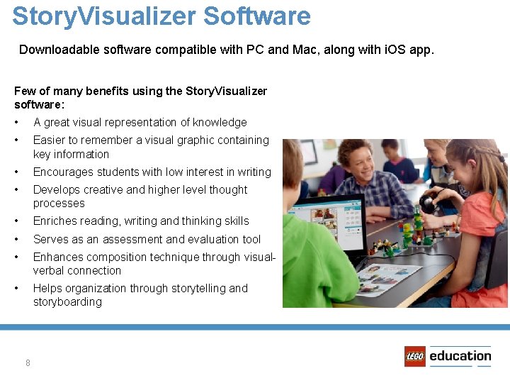 Story. Visualizer Software Downloadable software compatible with PC and Mac, along with i. OS
