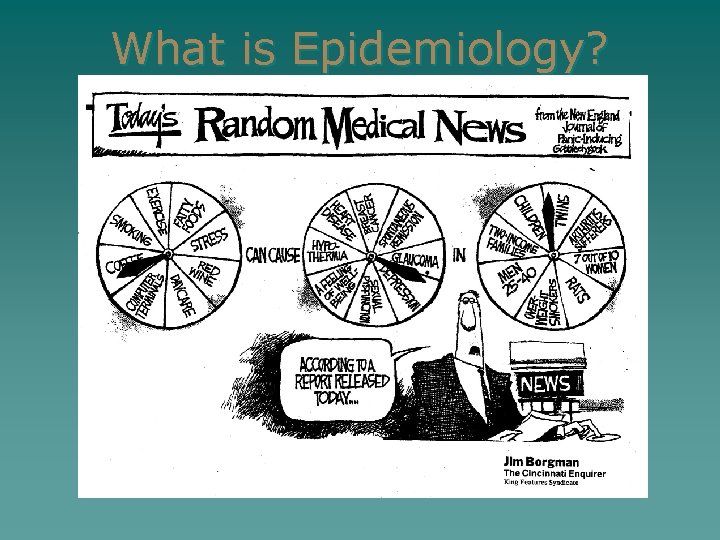 What is Epidemiology? 