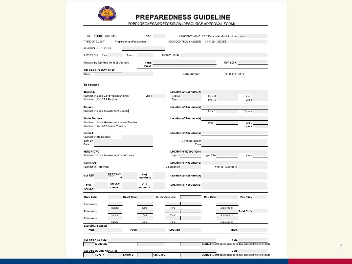 California State Mutual Aid Pre Incident PreparednessMobilization ...