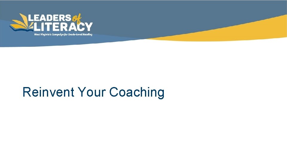 Reinvent Your Coaching 