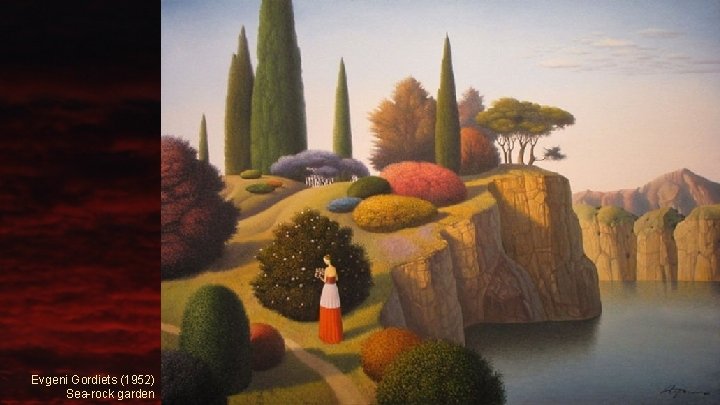 Evgeni Gordiets (1952) Sea-rock garden 