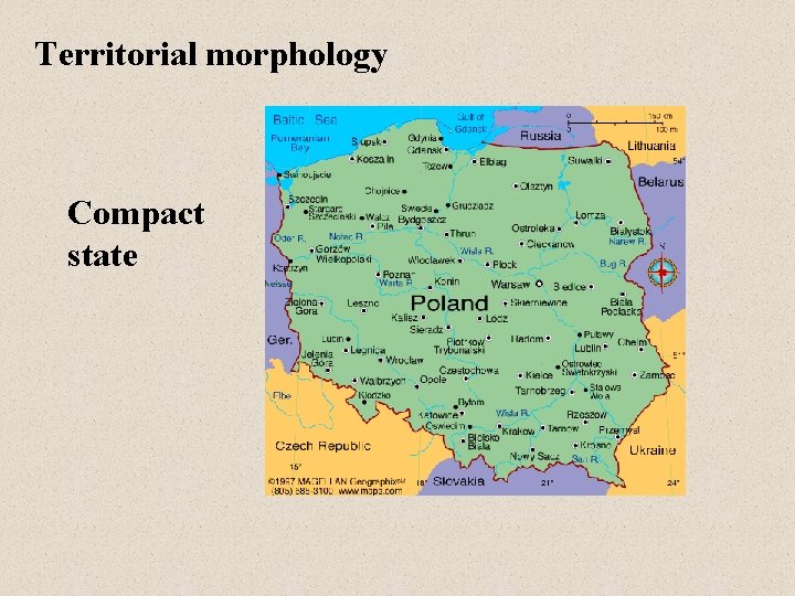 Territorial morphology Compact state 