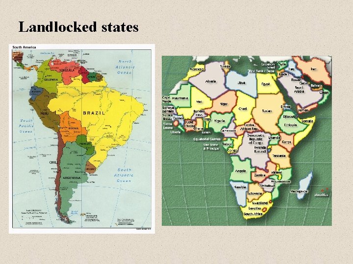 Landlocked states 