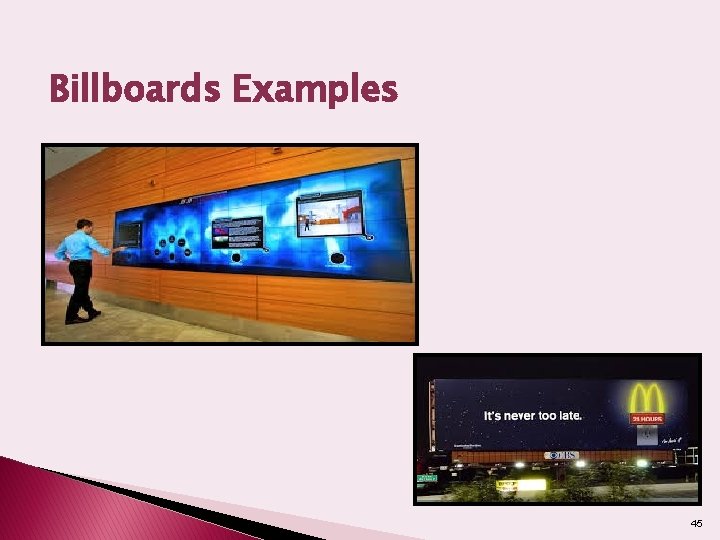 Billboards Examples 45 