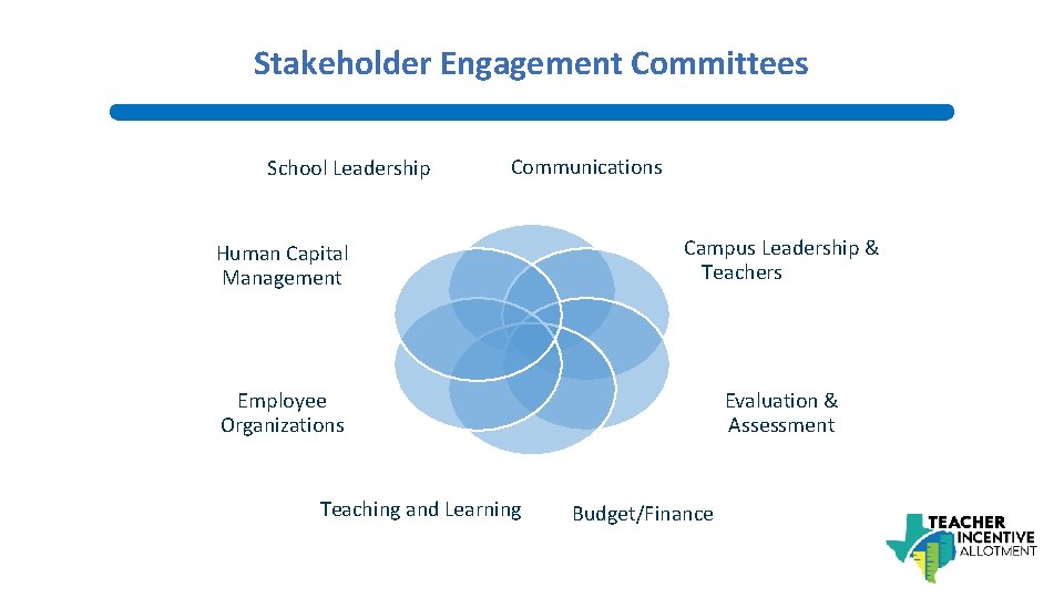 Stakeholder Engagement Committees School Leadership Communications Human Capital Management Campus Leadership & Teachers Employee