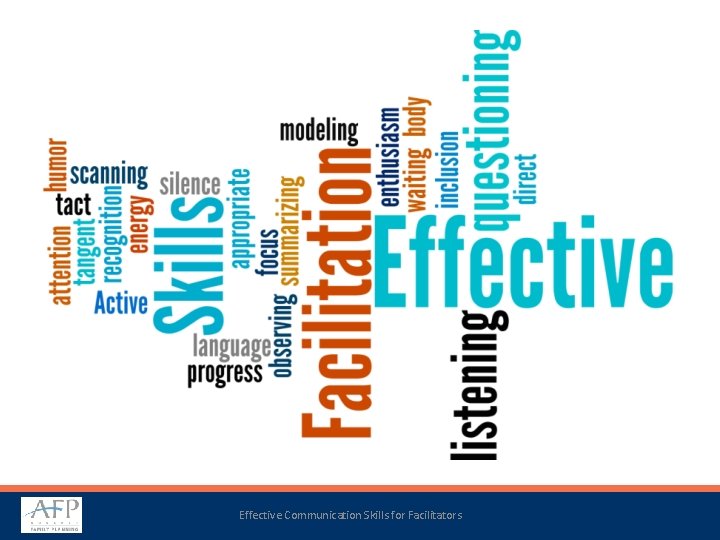 Effective Communication Skills for Facilitators 