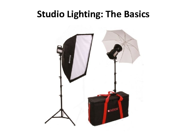 Studio Lighting: The Basics 