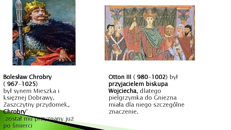 Prezentacja z Historii Polska pierwszych Piastw Autor Baej