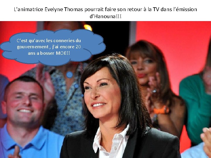 L’animatrice Evelyne Thomas pourrait faire son retour à la TV dans l’émission d’Hanouna!!! C’est