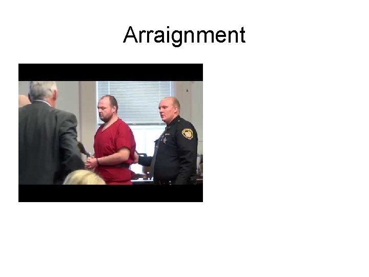 Arraignment 