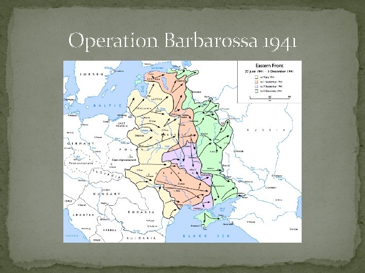 Operation Barbarossa 1941 