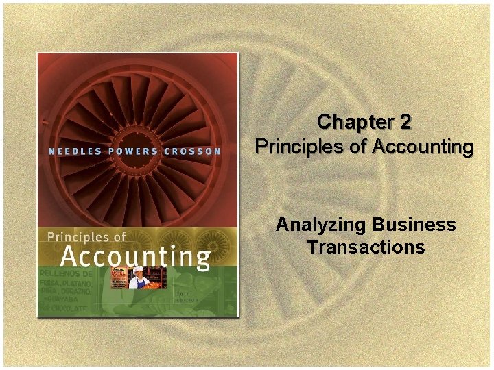 Chapter 2 Principles of Accounting Analyzing Business Transactions Slide 1 -1 