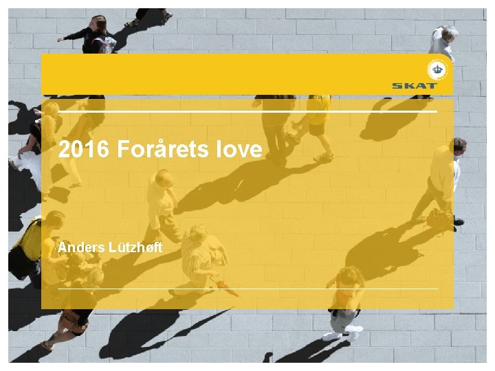 2016 Forårets love Anders Lützhøft 