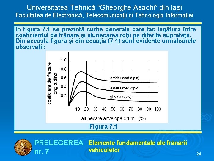 Universitatea Tehnică “Gheorghe Asachi” din Iaşi Facultatea de Electronică, Telecomunicaţii şi Tehnologia Informaţiei În