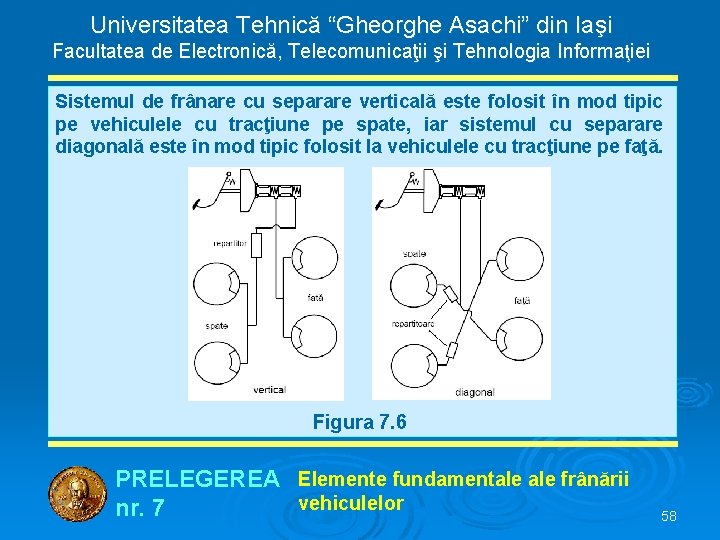 Universitatea Tehnică “Gheorghe Asachi” din Iaşi Facultatea de Electronică, Telecomunicaţii şi Tehnologia Informaţiei Sistemul