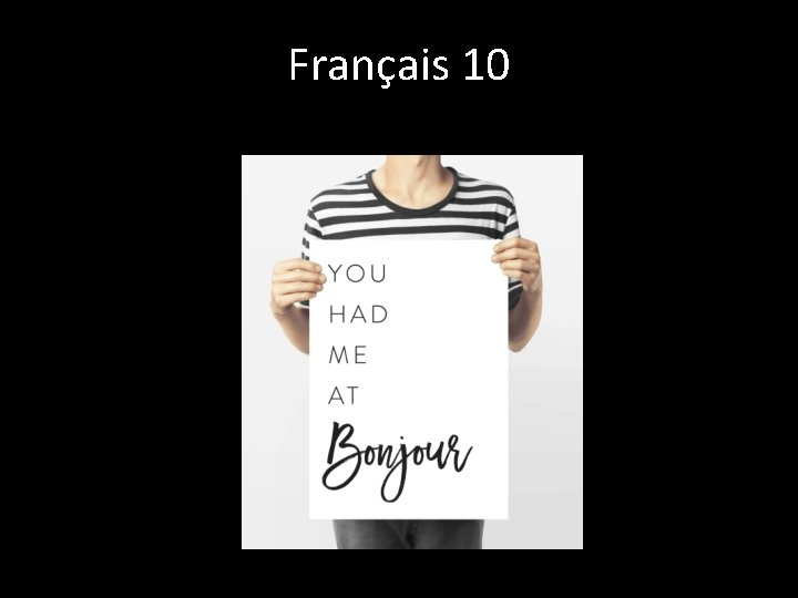 Français 10 