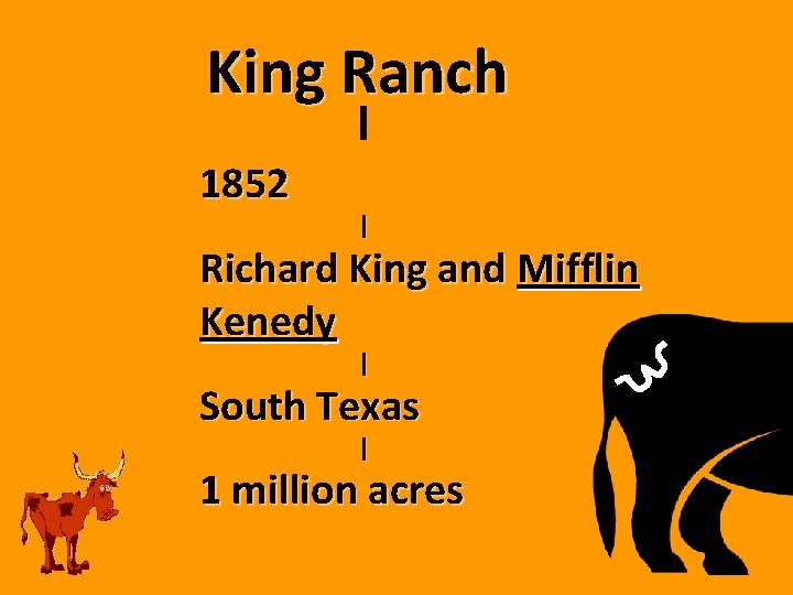 King Ranch 1852 | Richard King and Mifflin Kenedy | South Texas | 1