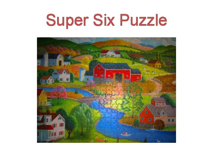 Super Six Puzzle 