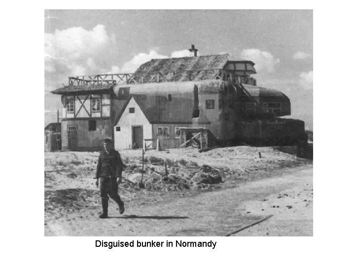 Disguised bunker in Normandy Disguised bunker in Normandy
