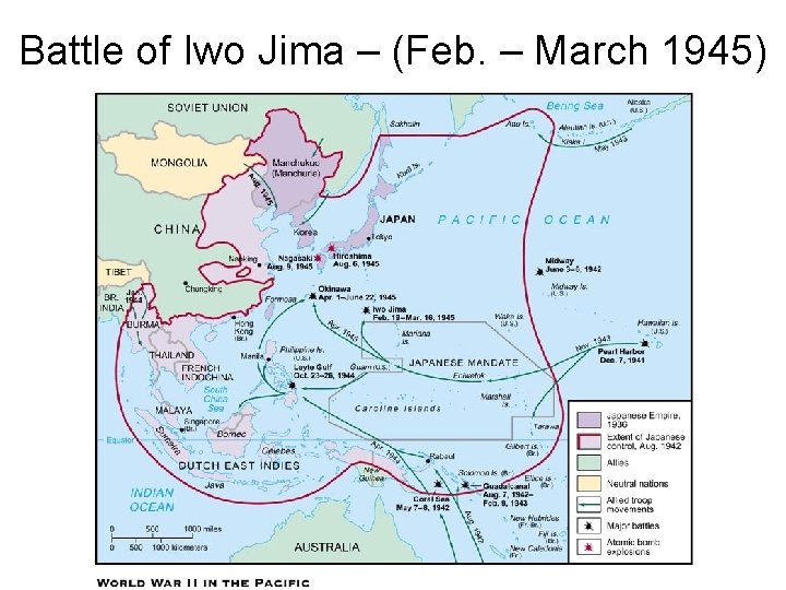 Battle of Iwo Jima – (Feb. – March 1945) Battle of Iwo Jima – (Feb. – March 1945)