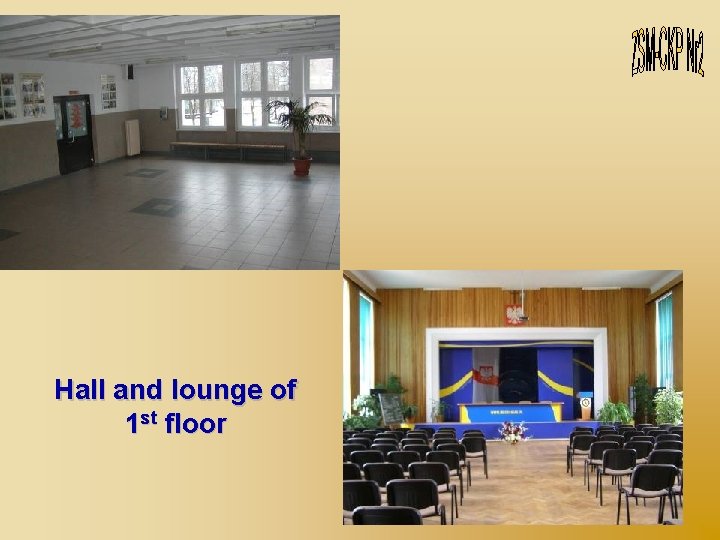 Hall and lounge of 1 st floor 