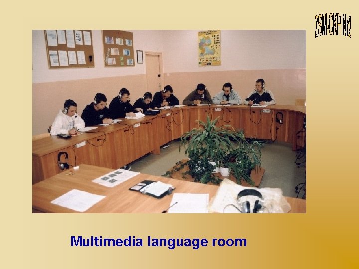 Multimedia language room 