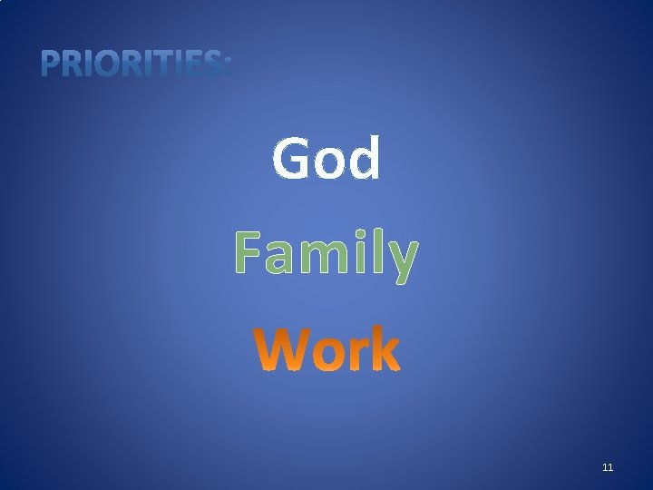 God Family 11 God Family 11