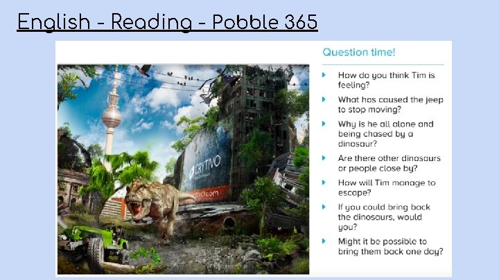 English - Reading - Pobble 365 