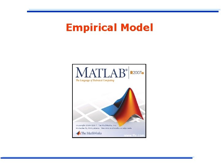 Empirical Model 