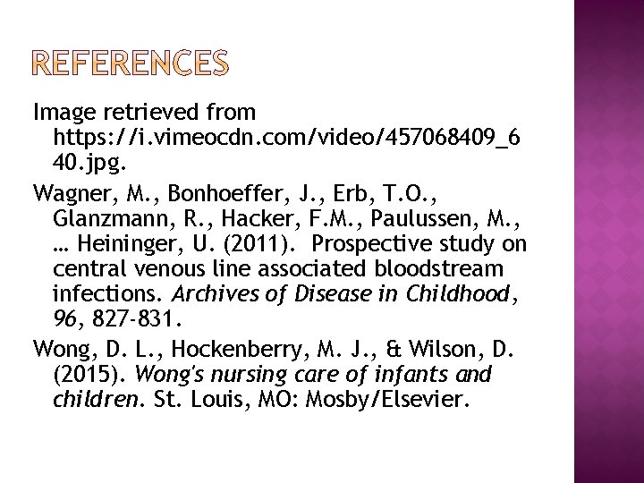 Image retrieved from https: //i. vimeocdn. com/video/457068409_6 40. jpg. Wagner, M. , Bonhoeffer, J.