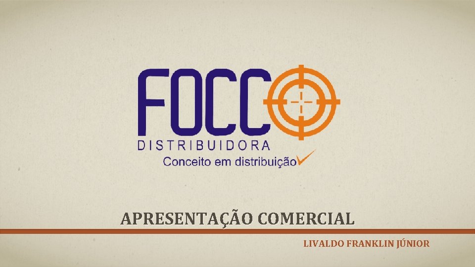 APRESENTAÇÃO COMERCIAL LIVALDO FRANKLIN JÚNIOR 