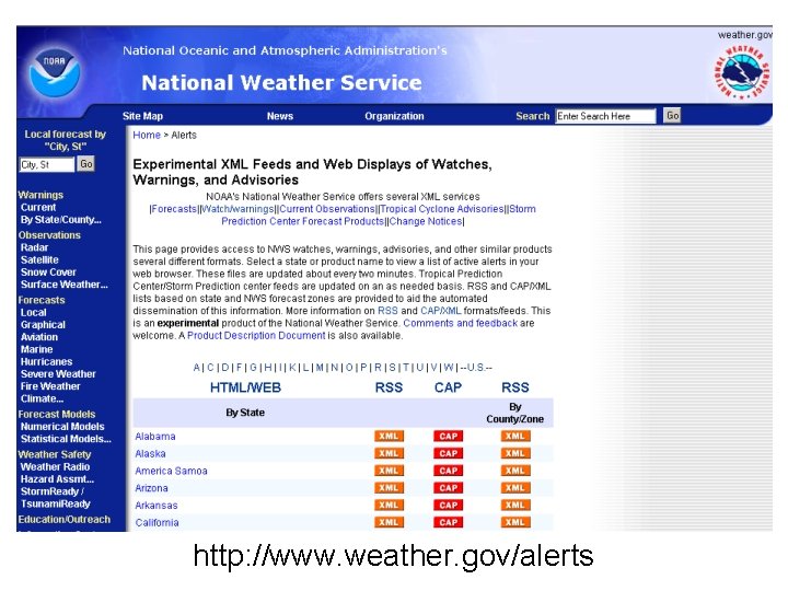http: //www. weather. gov/alerts 