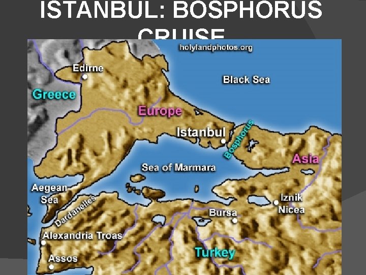 ISTANBUL: BOSPHORUS CRUISE 