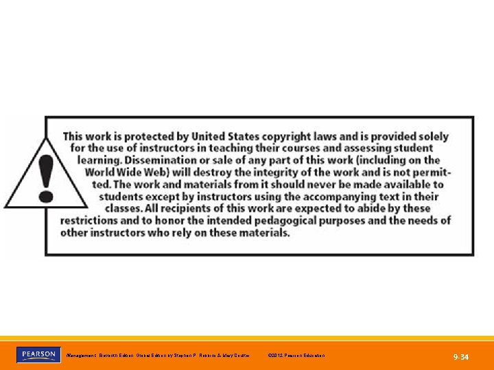 Copyright © 2012 Pearson Education, Inc. © 2012 Pearson Education Publishing as Prentice Hall