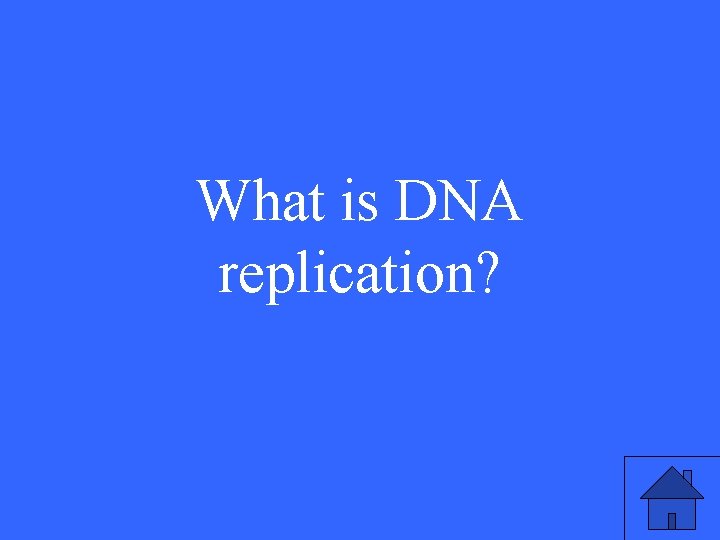 What is DNA replication? 15 