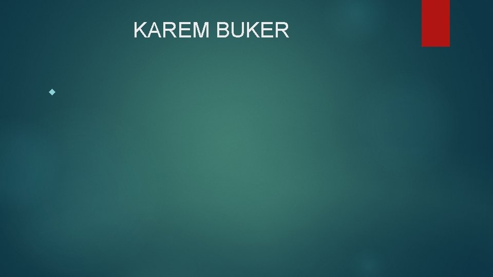 KAREM BUKER 