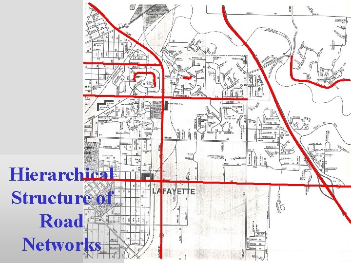 Hierarchical Structure of Road Networks 
