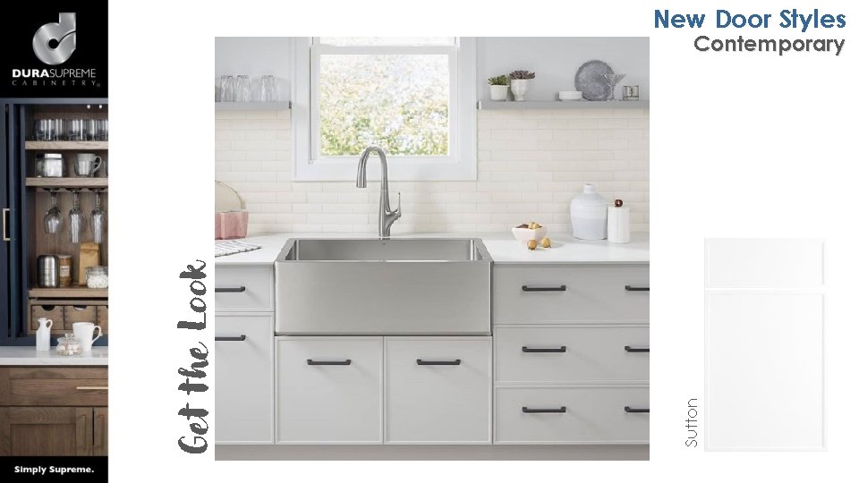 New Door Styles Sutton Get the Look Contemporary 