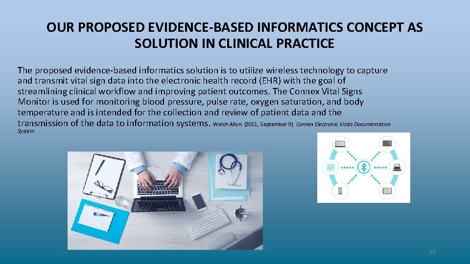 OUR PROPOSED EVIDENCE-BASED INFORMATICS CONCEPT AS SOLUTION IN CLINICAL PRACTICE The proposed evidence-based informatics