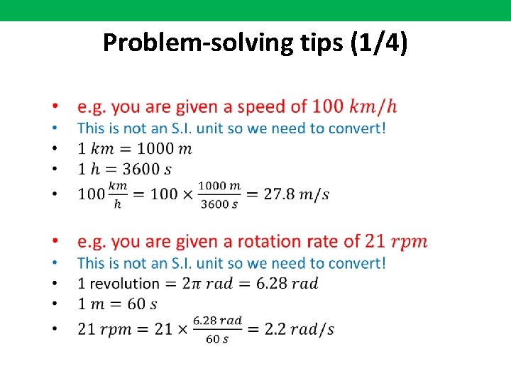 Problem-solving tips (1/4) 