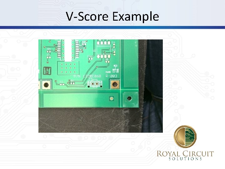 V-Score Example 